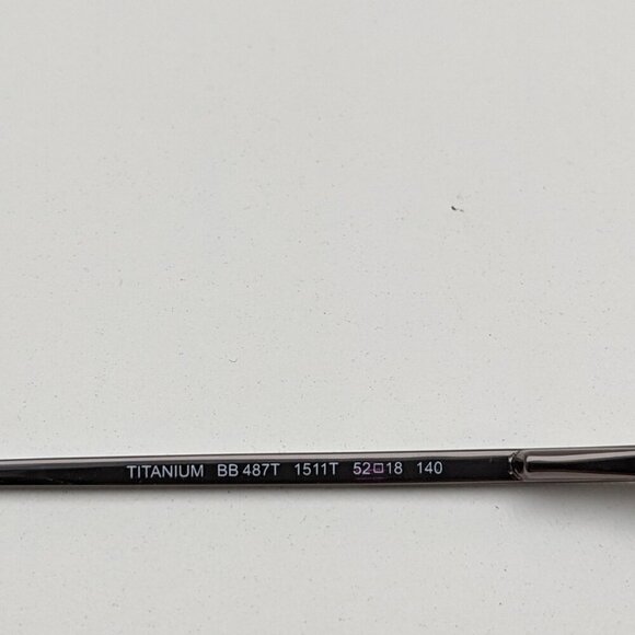 🕶️Brooks Brothers BB487T Eyeglasses 52/18 140 / ALH432🕶️ - Picture 7 of 9